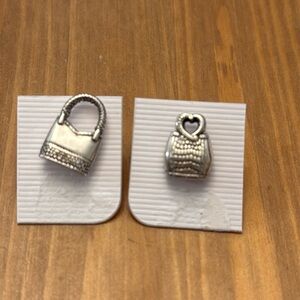 Two Brighton Purse Shaped Pins